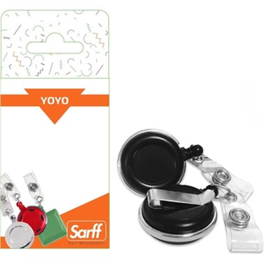 SARFF YUVARLAK KANCALI LUX SİYAH YOYO 15311056