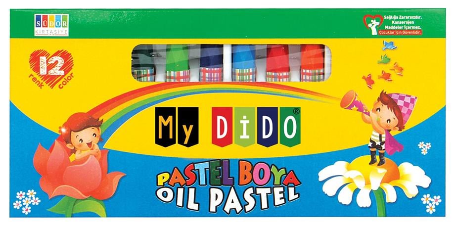 SÜDOR MYDİDO PASTEL BOYA 12 RENK SD622