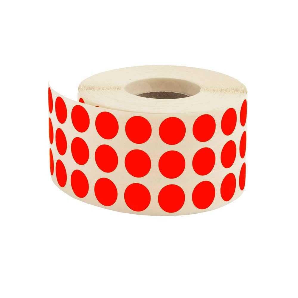 TANEX NOKTA ETİKETİ 10 MM 5000'Lİ KIRMIZI