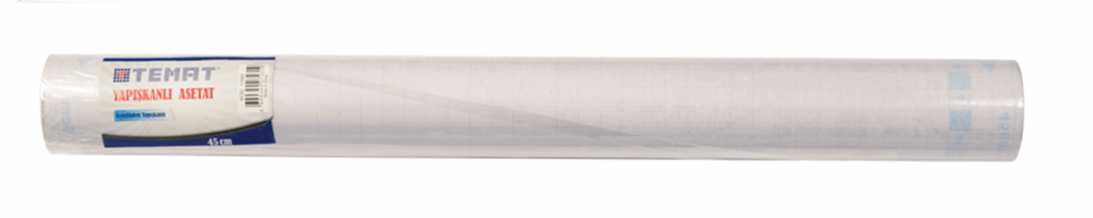 TEMAT 8045100 YAPIŞKANLI ASETAT 45CMX10M