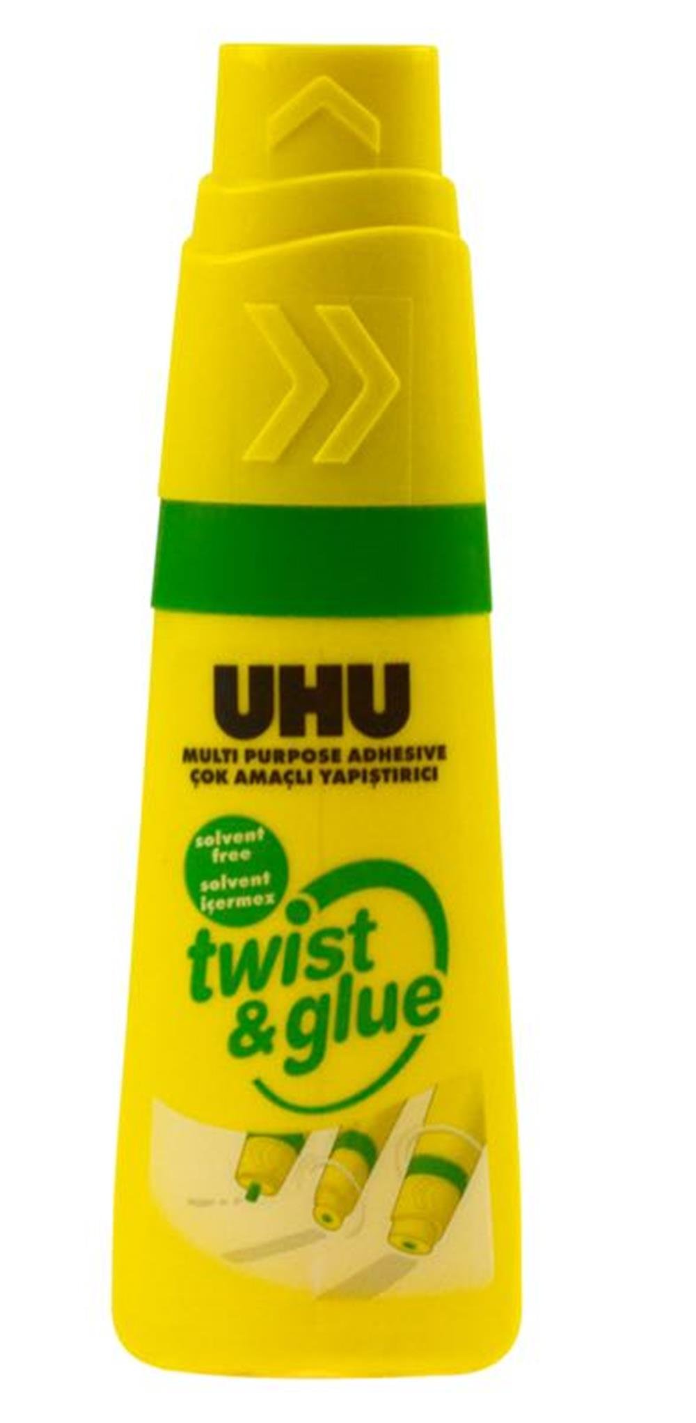 UHU YAPIŞTIRICI TWIST&GLUE SOLVENTSIZ 35 ML 38840