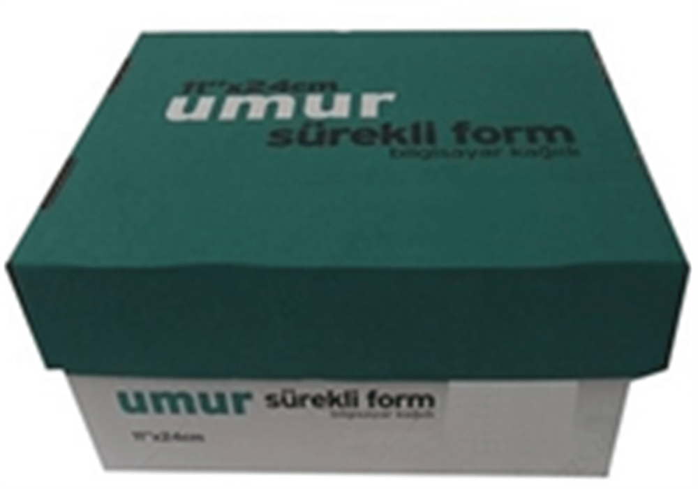 UMUR SÜREKLİ FORM 11X24 CM 2/N 1000Lİ RENKLİ