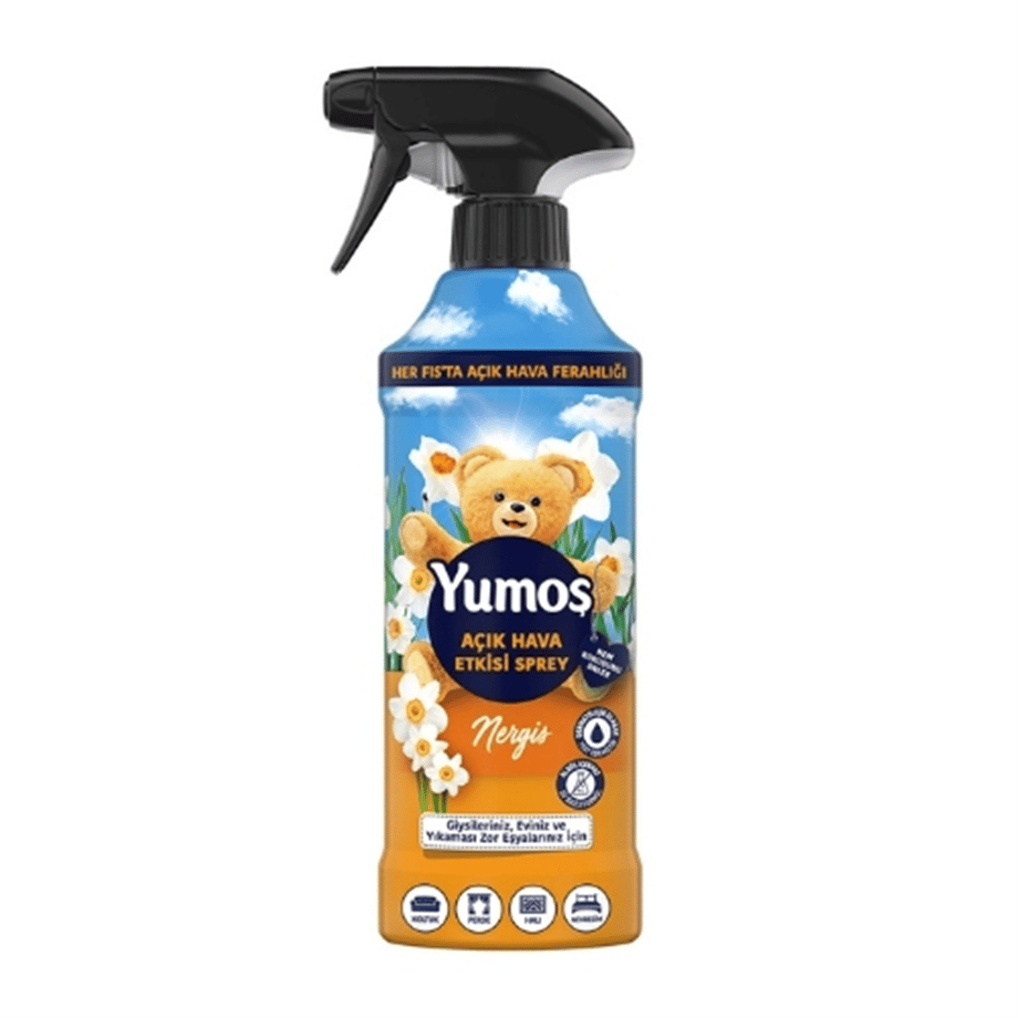 YUMOŞ ODA SPREY AÇIK HAVA ETKİSİ NERGİS 430 ML