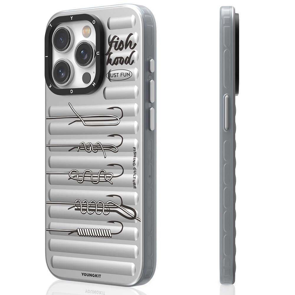 Apple iPhone 14 Pro Max Kılıf M-safe Şarj Özellikli Youngkit Fishing Serisi Kapak