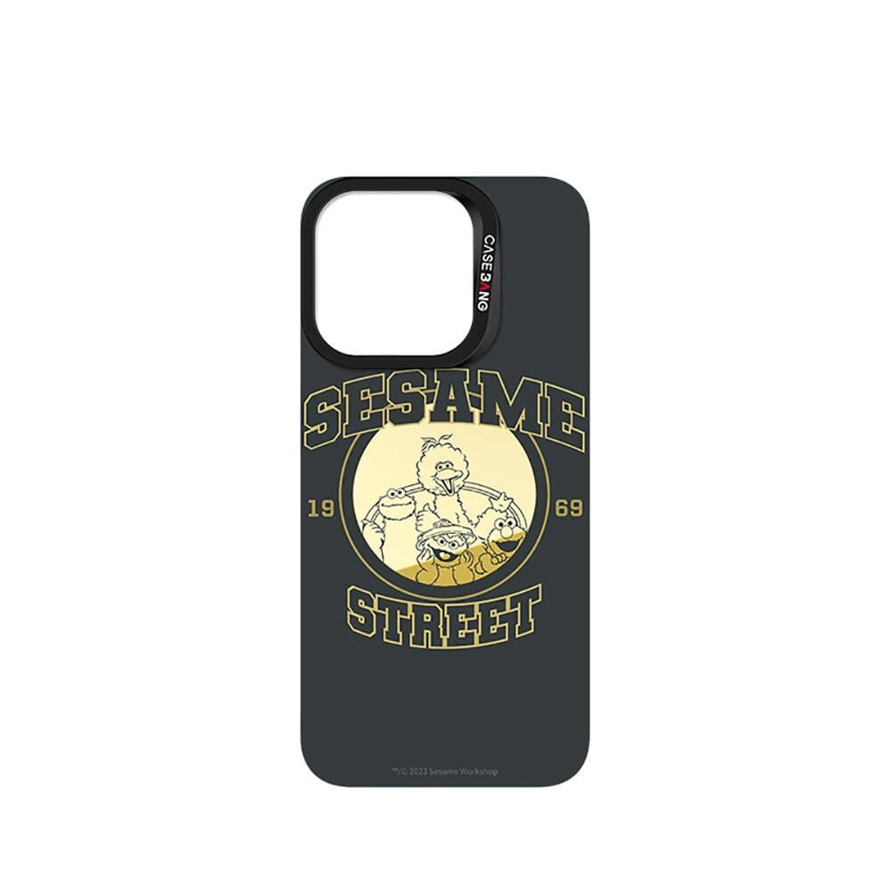 Apple iPhone 15 Pro Max M-safe Şarj Özellikli Casebang Sesame Street Serisi Mıknatıslı Arka Panel