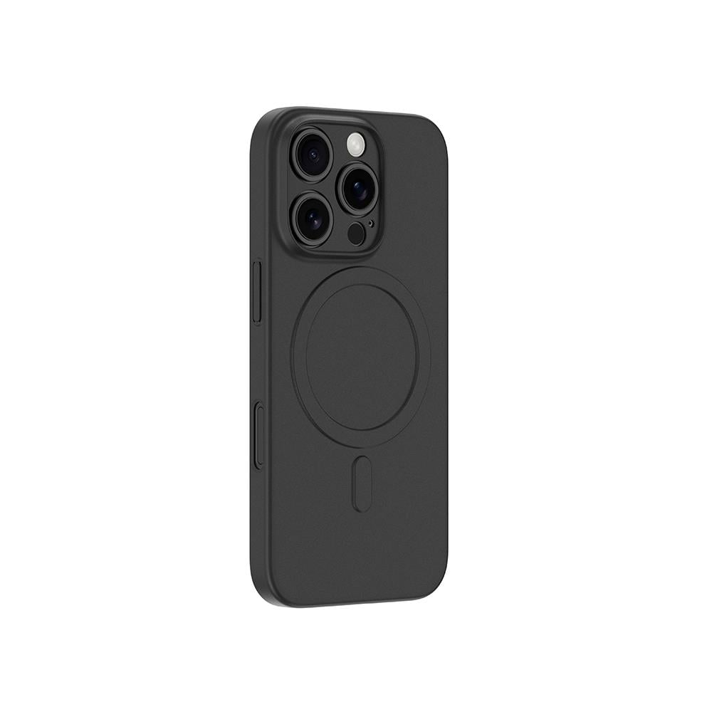 Apple iPhone 16 Pro Kılıf M-safe Şarj Özellikli Airbagli Raptic Shield 2.0 Serisi Şeffaf Arka Yüzey Kapak