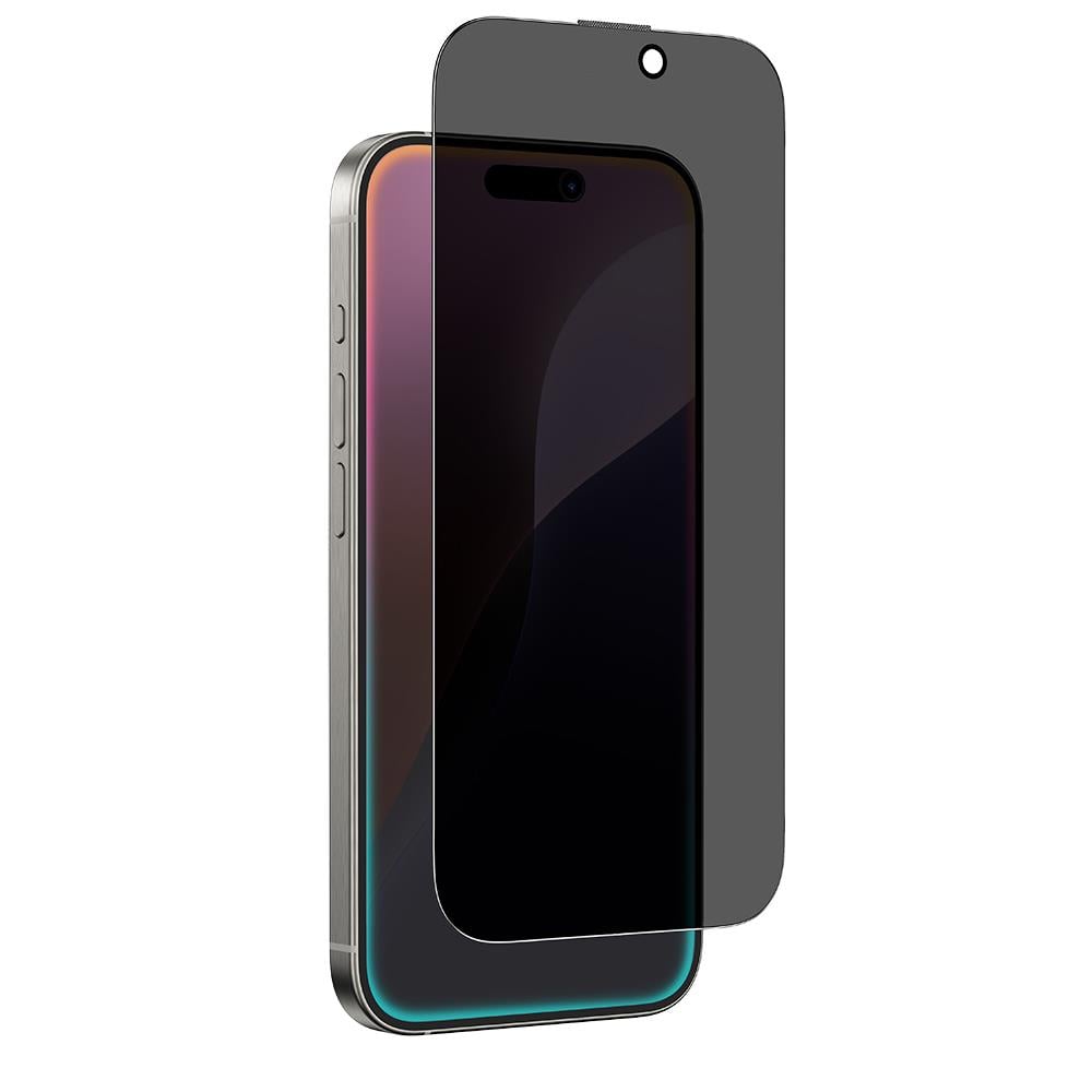 Apple iPhone 16 Pro Max Amazingthing Titan Privacy Parmak İzi Bırakmayan Temperli Cam Ekran Koruyucu