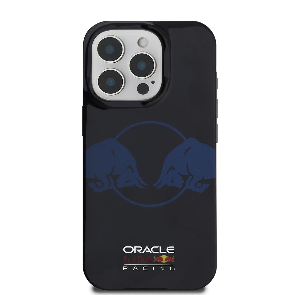 Apple iPhone 16 Pro Max Kılıf Redbull Orjinal Lisanslı M-safe Şarj Özellikli IML Çift Boğa Baskılı Sert PC  Kapak