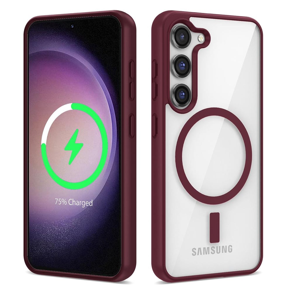 Galaxy S22 Kılıf M-safe Wireless Şarj Özellikli Silikon Zore Ege Kapak