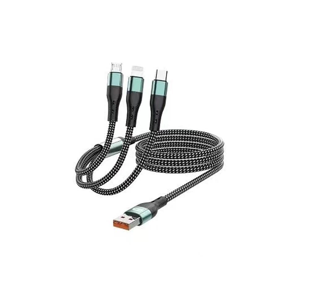 Go Des GD-UC829 3in1 Lightning – Type-C – Micro Hızlı Şarj Kablosu 1M