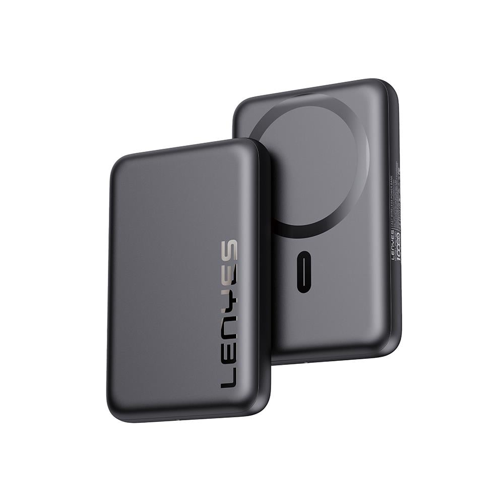 Lenyes PW139D PD 20W Ultra İnce Hızlı Şarj Özellikli Wireless Powerbank 15W 10000mAh
