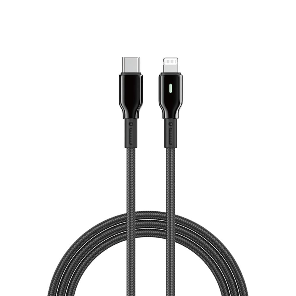 Wiwu Wi-C076 Drualink Serisi Type-C to Lightning PD Hızlı Şarj Kablosu 27W 1M
