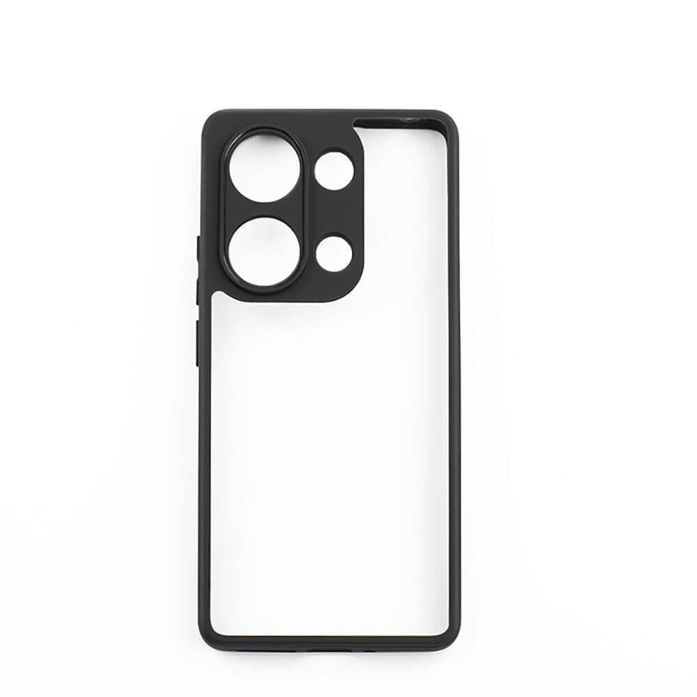 Xiaomi Redmi Note 13 Pro 4G Kılıf Kamera Korumalı Şeffaf Arka Yüzey Zore New Roll Kapak