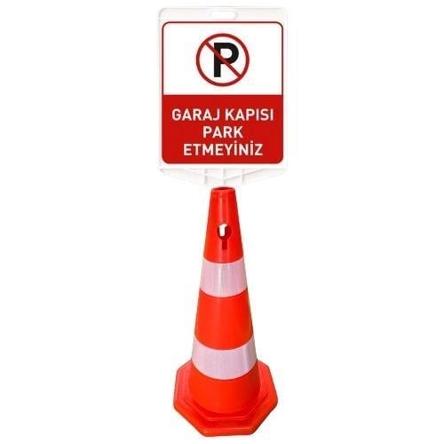 Garaj Kapısı Park Etmeyiniz Levhalı 75 cm Duba