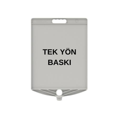 34x40 cm Plastik Özel Baskı Levha