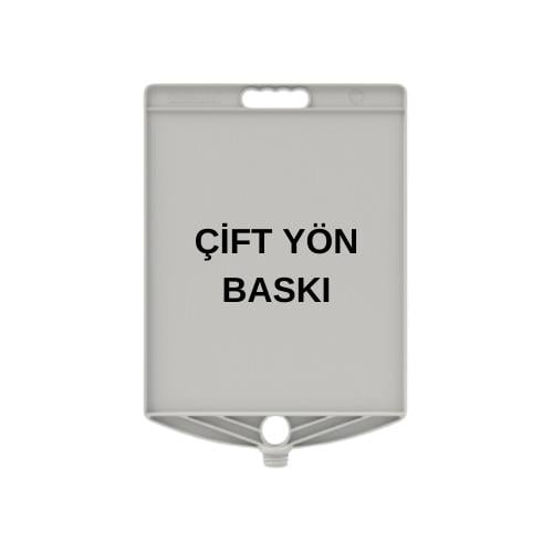 34x40 cm Plastik Özel Baskı Levha