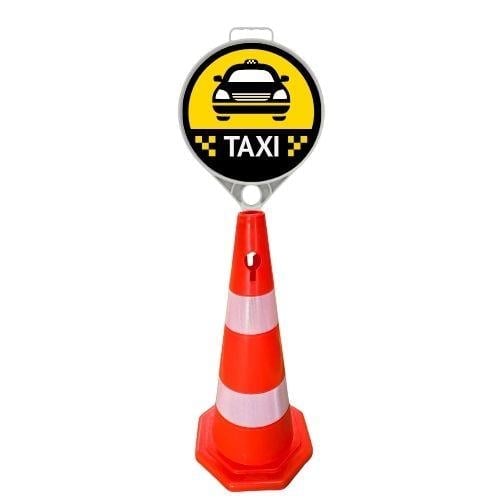 Taksi Durağı Levhalı 75 cm Duba