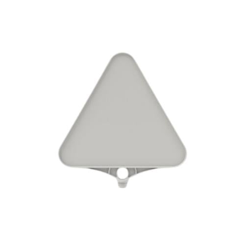 Üçgen Plastik Özel Baskı Levha 39x39 cm PPC