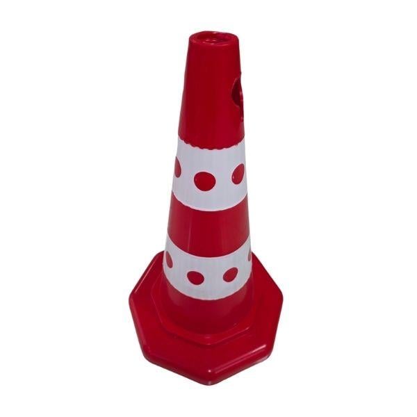 50 cm Benekli Reklam Konisi – Ekonomik Reklam Dubası