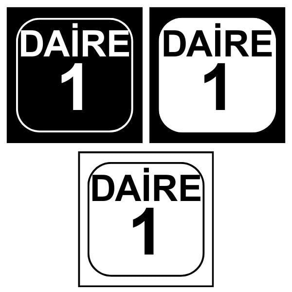 Otopark Numaralandırma Levhası