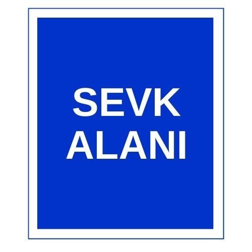 Sevk Alanı Sticker EtiketUY-STC-1639-30Sevk Alanı Sticker Yapışkanlı Etiket