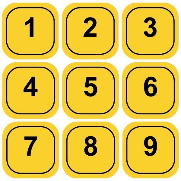 Otopark Park Yeri Numaralandırma Levhası