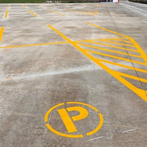 Park Yeri Boyama Şablonu