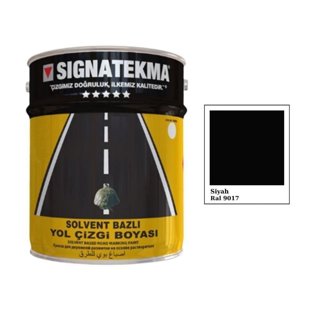 Siyah Yol Çizgi Boyası 25 Kg x 10lu Ekonomik Set – Alkid Esaslı