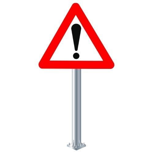 Dikkat Trafik Levhası T-20