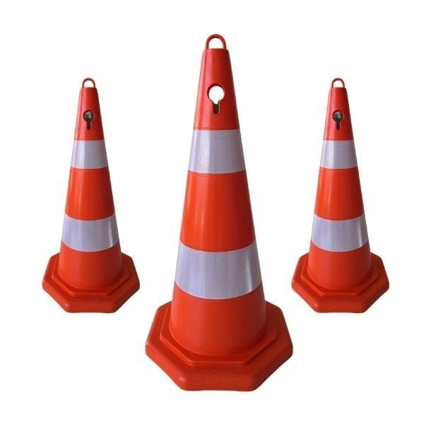 70 cm Ekonomik Trafik Konisi – Plastik Duba