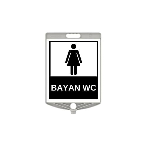 Bayan Wc Levhası