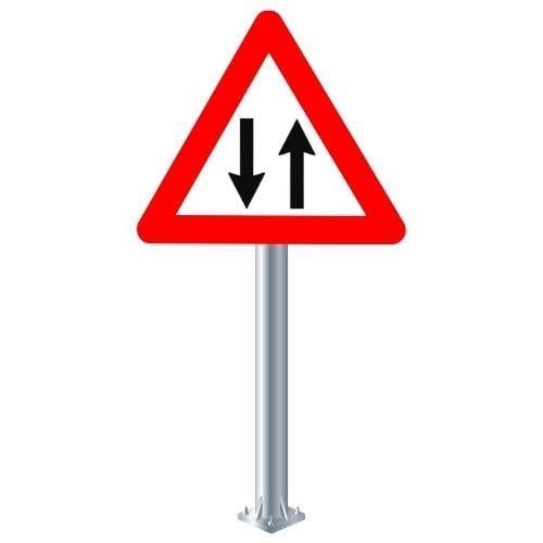 İki Yönlü Trafik Levhası T-19