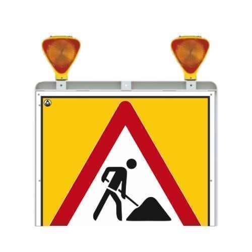 Azami Hız Sınırı 50 km Levhalı Katlanır Bariyer – 150x90