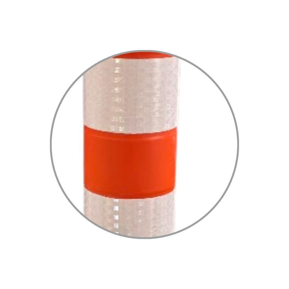 75 cm Ekonomik Turuncu Esnek Delinatör – PE Trafik Dubası