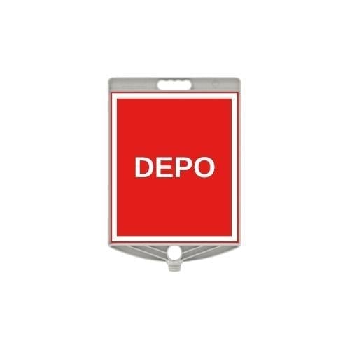 Depo Plastik Uyarı Levhası
