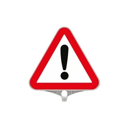 Dikkat Levhası Üçgen Plastik Levha Uyarı Levhası