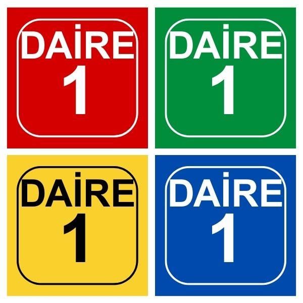 Otopark Numaralandırma Levhası