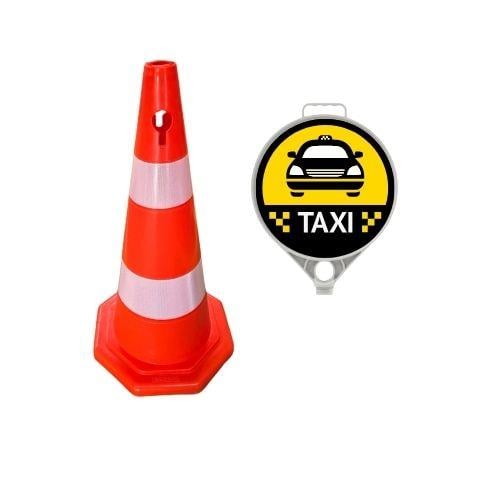 Taksi Durağı Levhalı 75 cm Duba