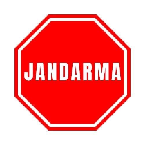 Jandarma Levhası TT-2TT-2-JJandarma Levhası TT-2