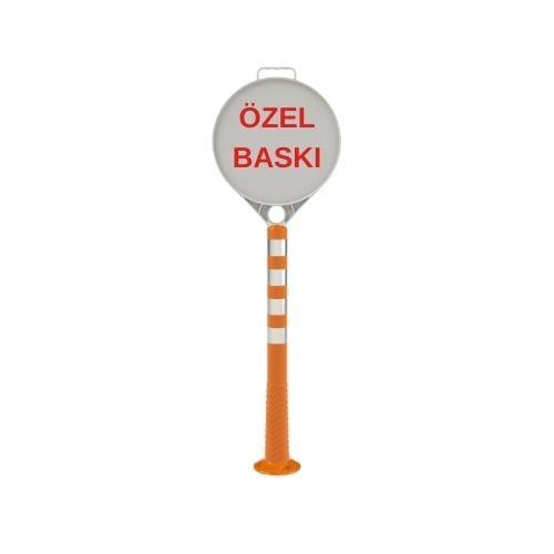 Özel Baskı Plastik Levhalı 100 cm Delinatör Seti