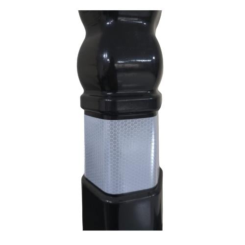 Siyah Altıgen Ekonomik Esnek Delinatör – Plastik Trafik Dubası