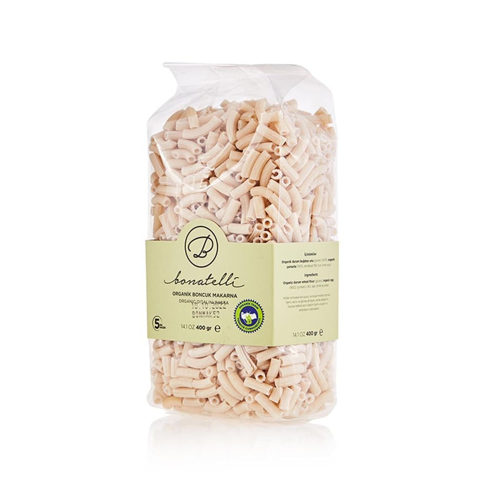 Bonatelli Organik Boncuk Makarna 400 gr