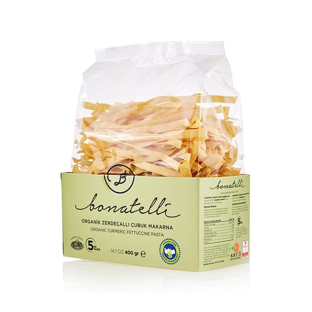 Bonatelli Zerdeçallı Çubuk Makarna 400 gr