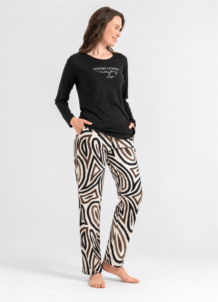 Kadın Uzun Kollu Pijama Takımı – PC9280-S