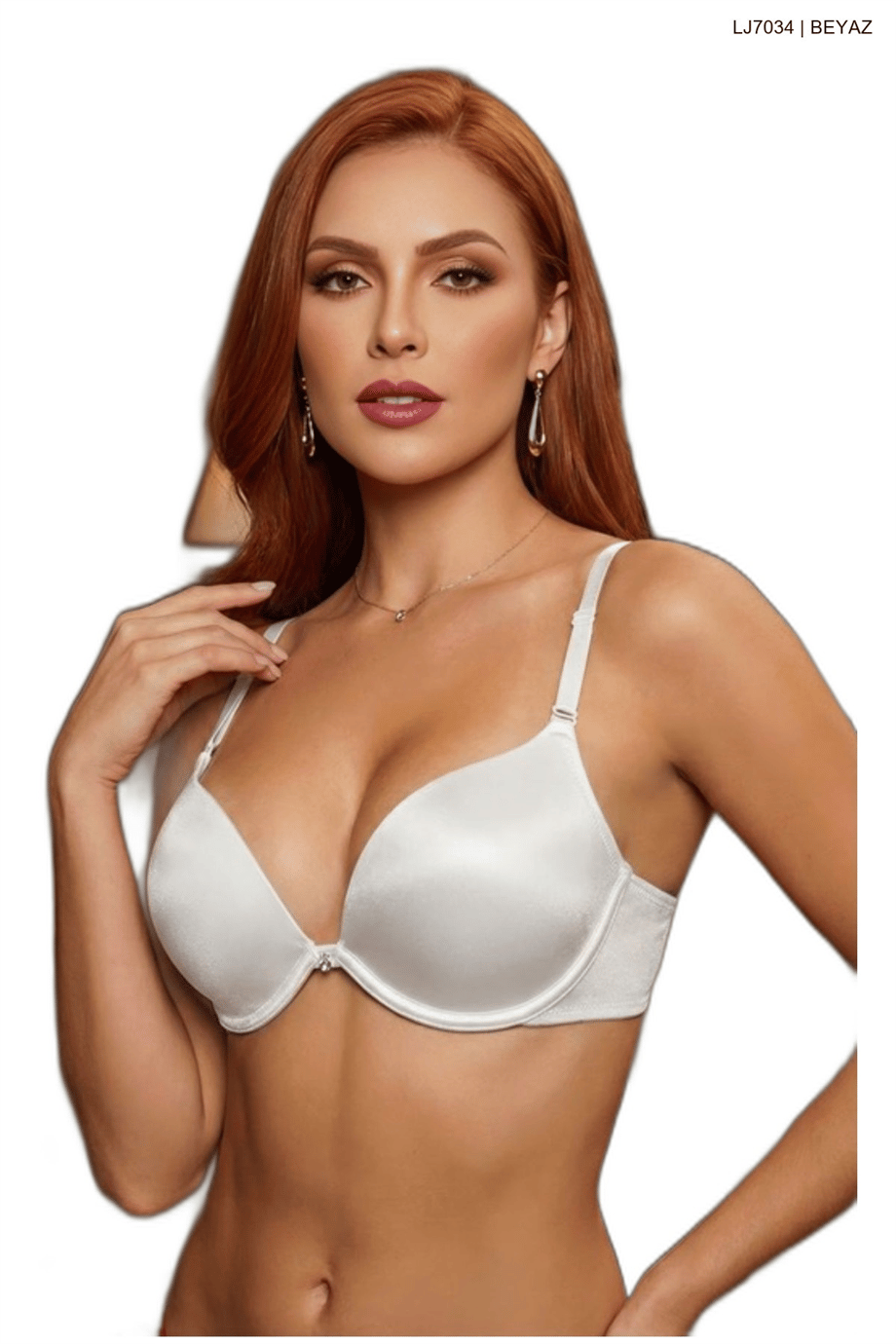Le Jardin 7034 Kadın Push Up Dolgulu B Cup Sütyen