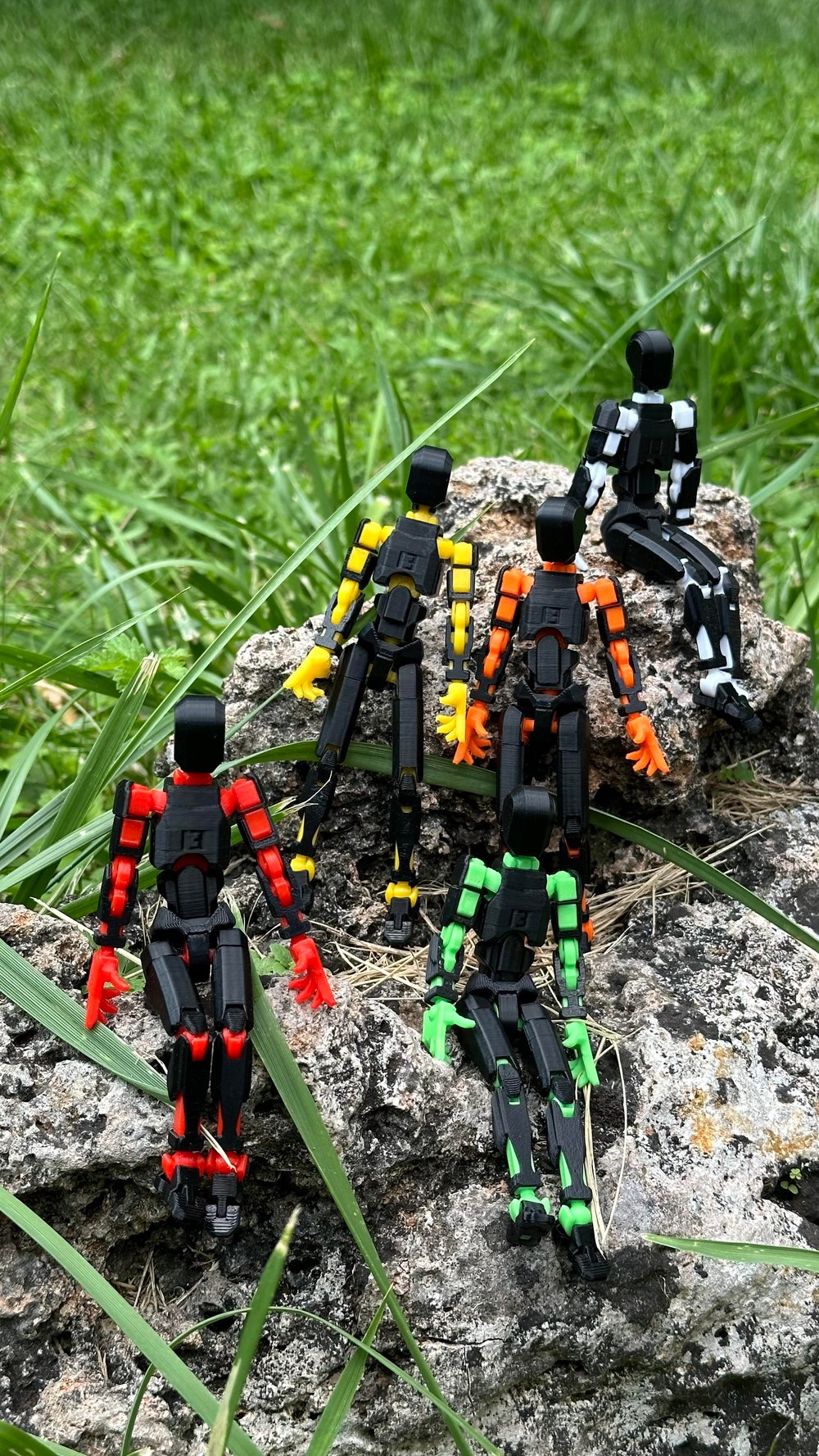 Lucky 13 Aksiyon Figürü Robot Oyuncak 13cm 5'li Set
