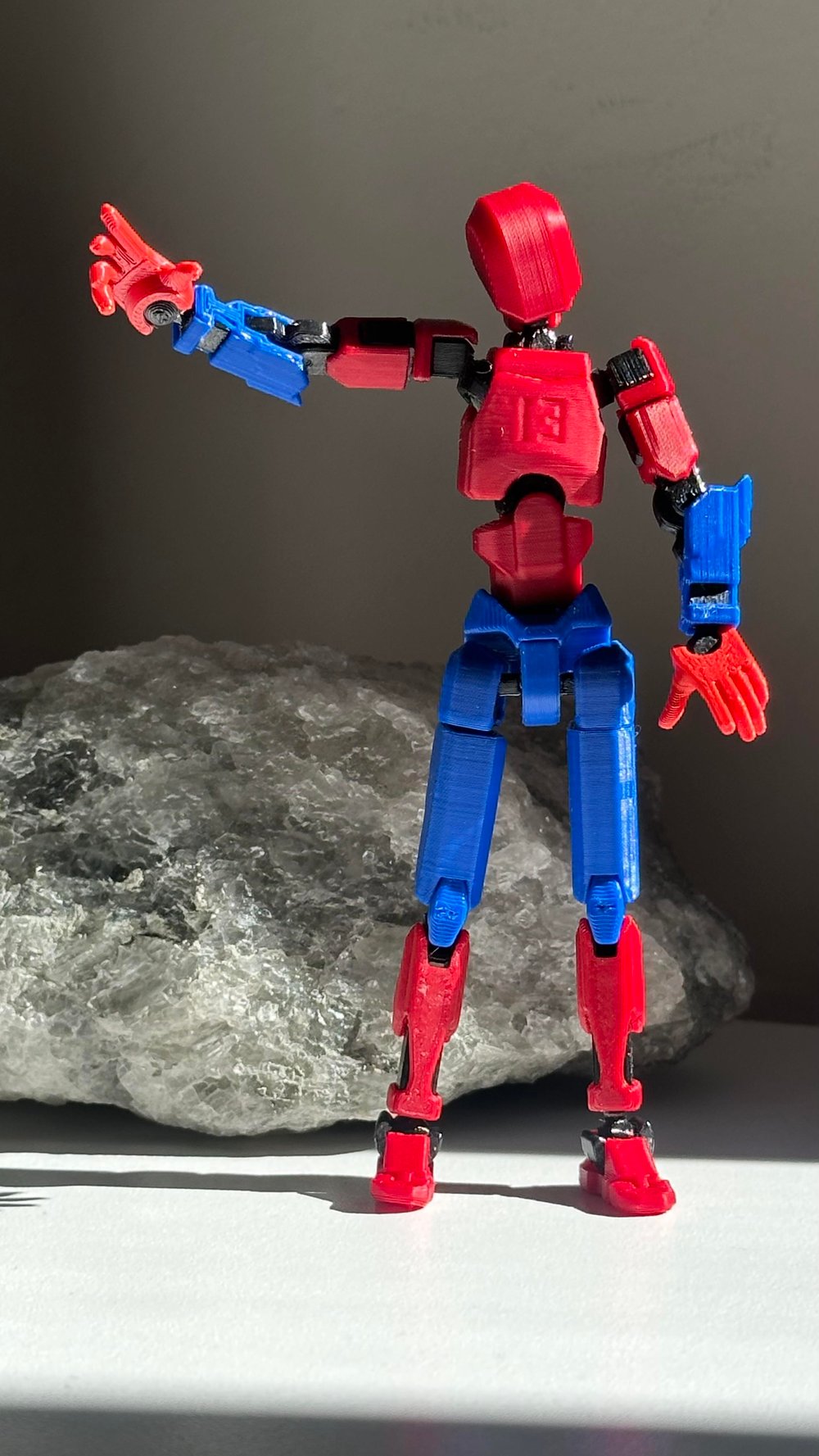 Lucky 13 Aksiyon Figürü Robot Oyuncak 13cm Örümcek Çift Renk