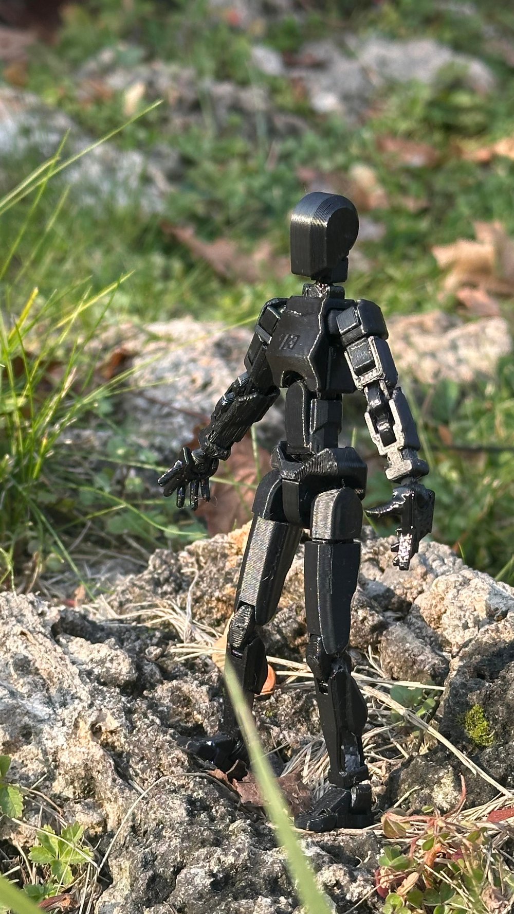 Lucky 13 Aksiyon Figürü Robot Oyuncak 13cm Siyah Kadın Lucky 13