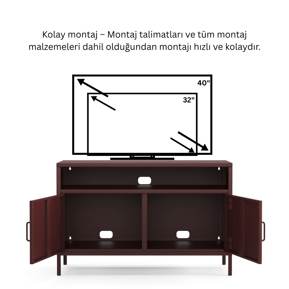 Pera Metal Tv Ünitesi