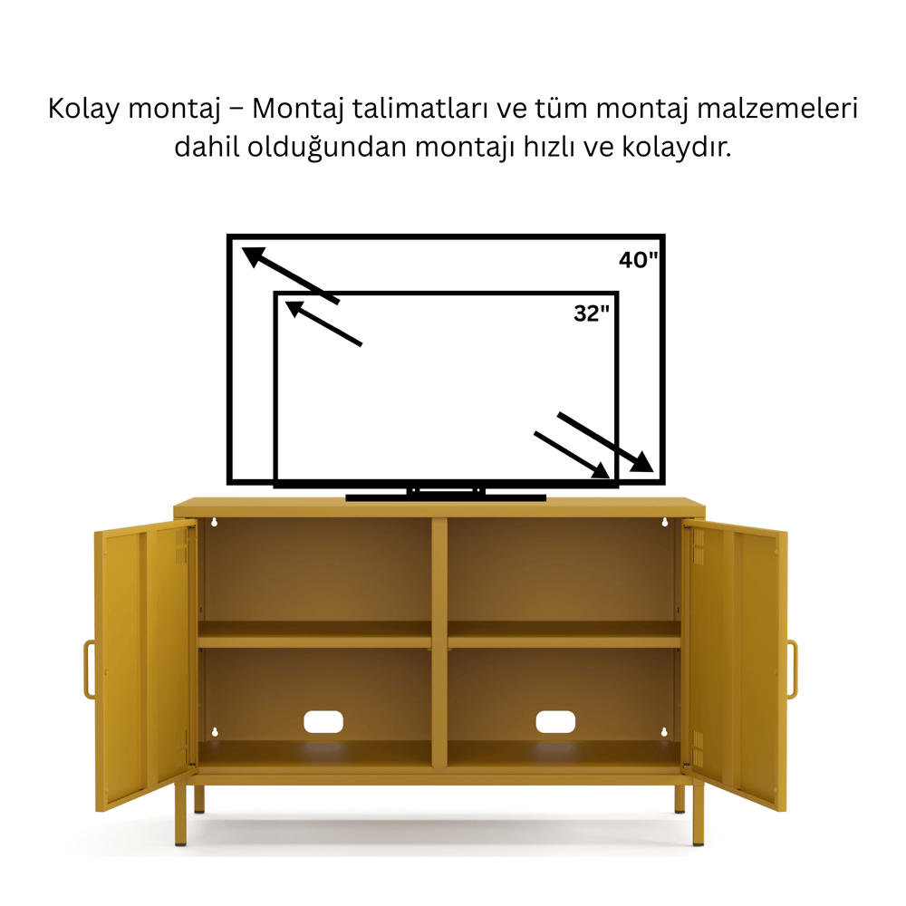 Pera Metal Tv Ünitesi